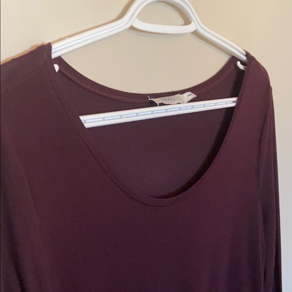 Ricki’s long sleeve top - Plum - Women’s size M - Picture 3 of 3
